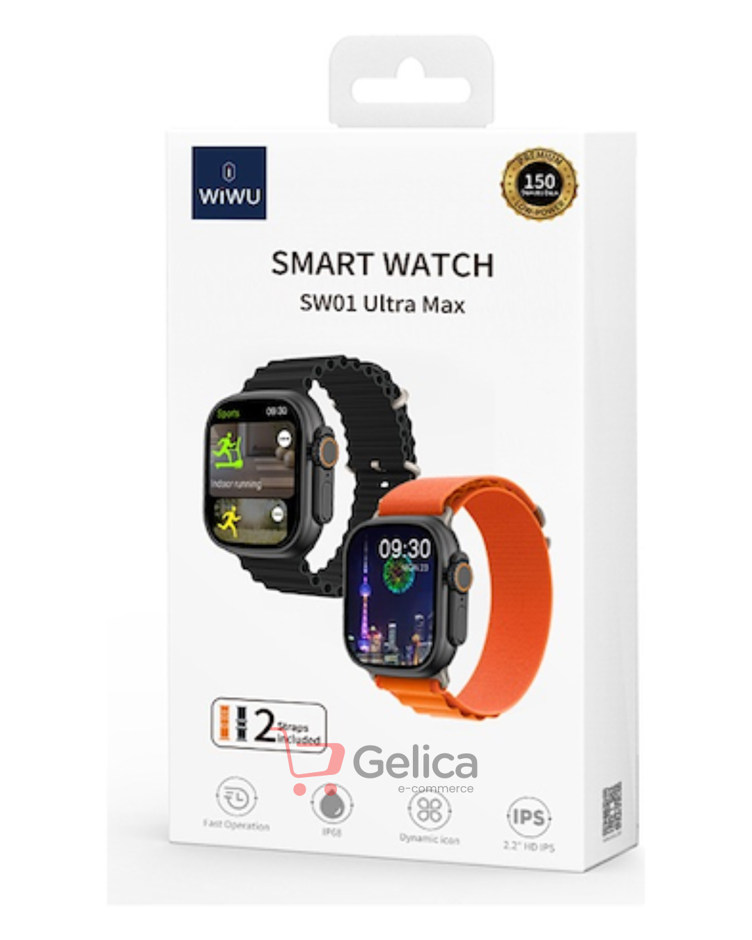 Reloj Inteligente Deportivo SW01 Ultra Max