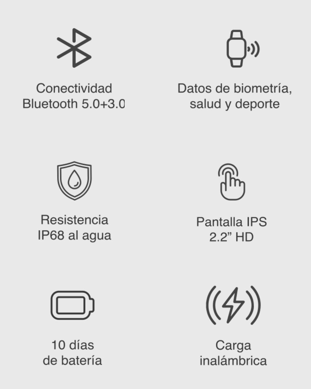 Reloj Inteligente Deportivo SW01 Ultra Max