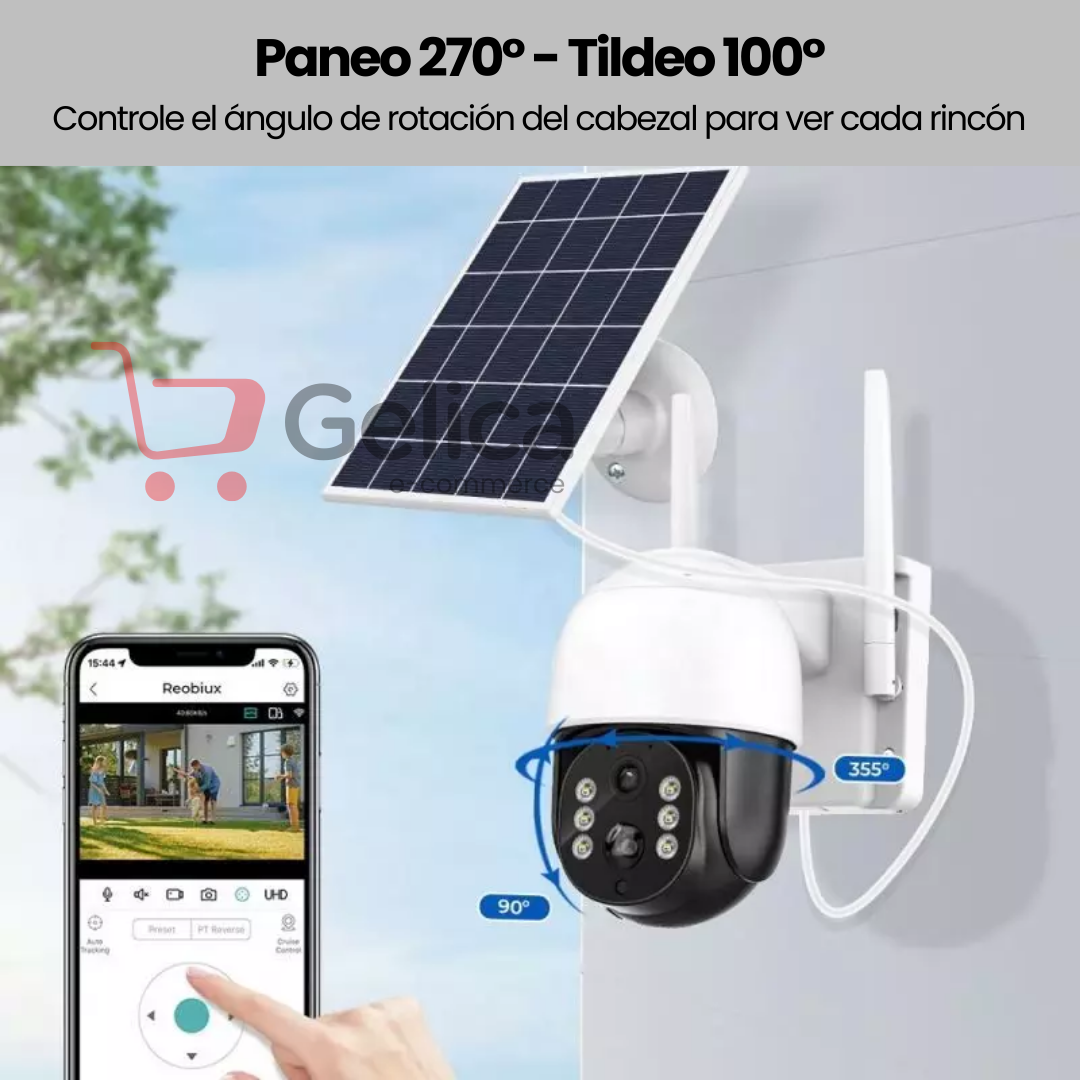 Cámara Solar 4G App ICSEE
