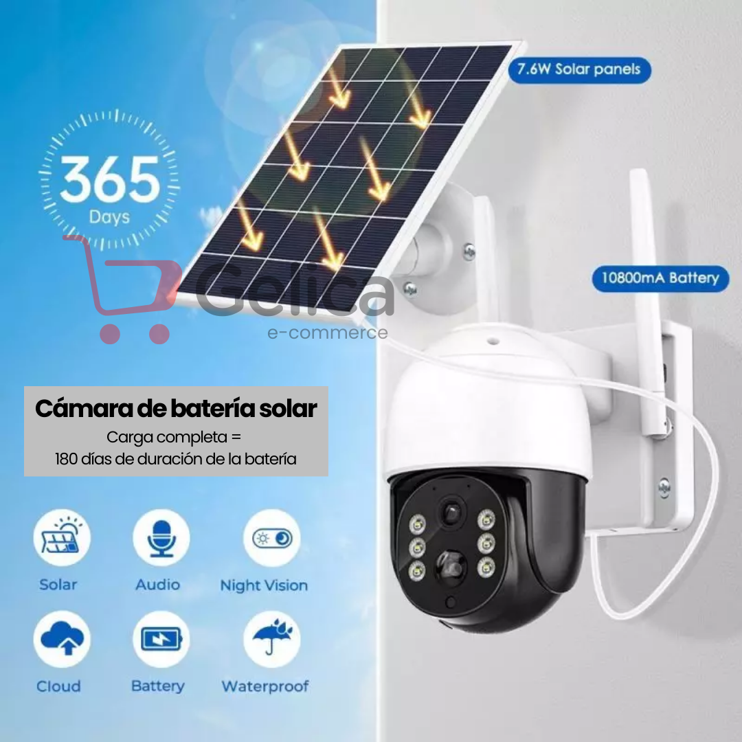 Cámara Solar 4G App ICSEE