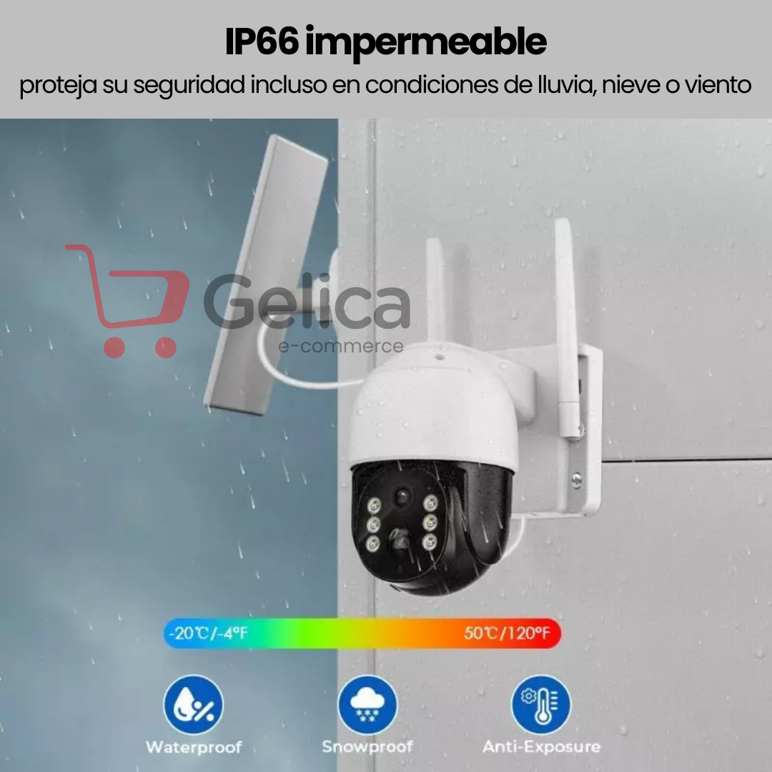 Cámara Solar 4G App ICSEE